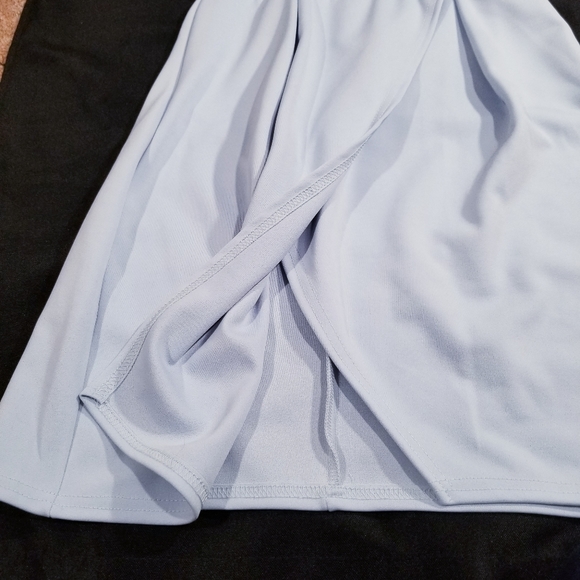 Missguided light blue sleeveless halter dress. Size 4 - Picture 7 of 15